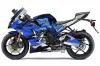 Kawasaki 636 ZX6-R Ninja Graphic Kit - 2013-2016 Carbon X Blue