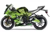 Kawasaki 636 ZX6-R Ninja Graphic Kit - 2013-2016 Carbon X Green