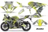 Kawasaki 636 ZX6-R Ninja Graphic Kit - 2013-2016 Deaden Yellow