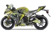 Kawasaki 636 ZX6-R Ninja Graphic Kit - 2013-2016 Deaden Yellow