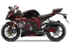 Kawasaki 636 ZX6-R Ninja Graphic Kit - 2013-2016 Widow Maker Red