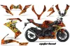 Kawasaki ZX10 Ninja Custom Graphic Kit - 2008-2009