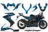 Kawasaki ZX10 Ninja Custom Graphic Kit - 2008-2009