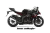Kawasaki ZX10 Ninja Graphic Kit - 2008-2009 Bone Collector Black