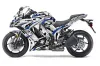 Kawasaki ZX1000 Ninja Graphic Kit - 2010-2013 Expo Blue