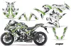 Kawasaki ZX1000 Ninja Graphic Kit - 2010-2013 Expo Green