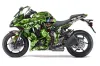 Kawasaki ZX1000 Ninja Graphic Kit - 2010-2013 Mad Hatter Green