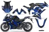 Kawasaki ZX1000 Ninja Graphic Kit - 2010-2013 Nuke Red