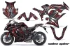 Kawasaki ZX1000 Ninja Graphic Kit - 2010-2013 Widow Maker Red