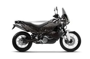 KTM Adventure R 990 Graphic Kit - All Years Reaper Black