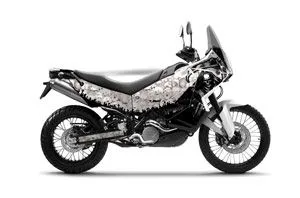 KTM Adventure R 990 Graphic Kit - All Years Reaper White