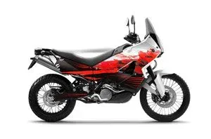 KTM Adventure R 990 Graphic Kit - All Years Carbon X Red