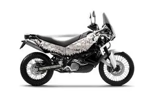 KTM Adventure R 990 Graphic Kit - All Years Reaper White