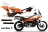 KTM Adventure R 990 Graphic Kit - All Years Carbon X Orange