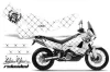 KTM Adventure R 990 Graphic Kit - All Years Silver Star Reloaded White