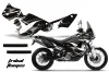 KTM Adventure R 990 Graphic Kit - All Years Tribal Flames Black