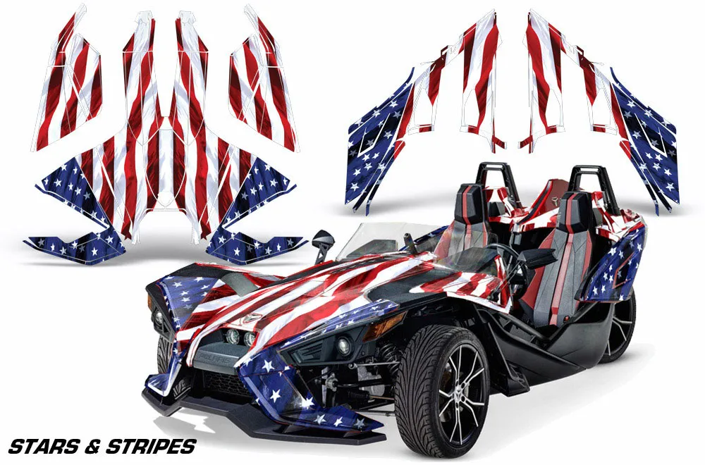 Polaris Slingshot SL Custom Graphic Kit - All Years Up To 2020