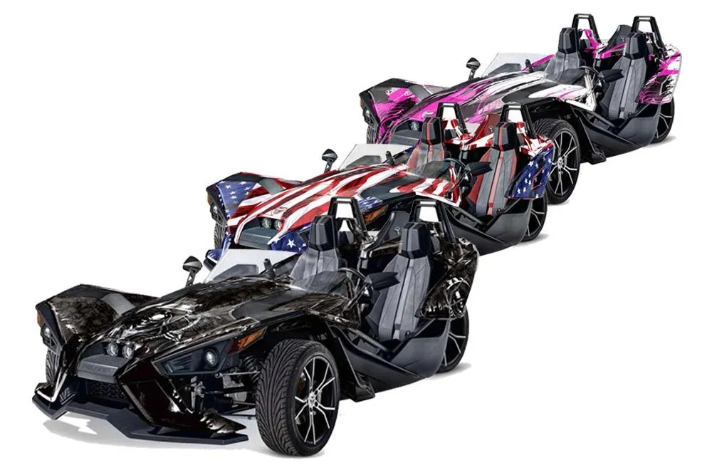 Polaris Slingshot SL Custom Graphic Kit - All Years Up To 2020