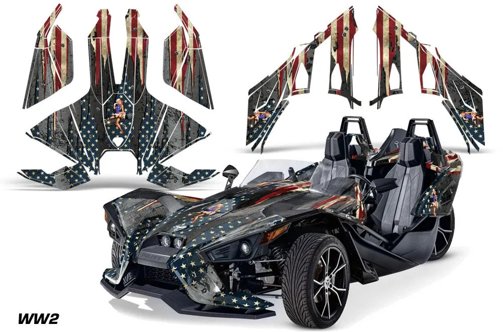 Polaris Slingshot SL Graphic Kit - All Years Up To 2020 WW2