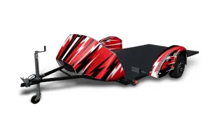 Ultimate Slingshot Trailer Graphic Kit - All Years Attack Red