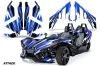 Polaris Slingshot SL Graphic Kit - All Years Up To 2020 Attack Blue