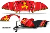 Ultimate Slingshot Trailer Graphic Kit - All Years Meltdown Red