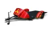 Ultimate Slingshot Trailer Graphic Kit - All Years Meltdown Red