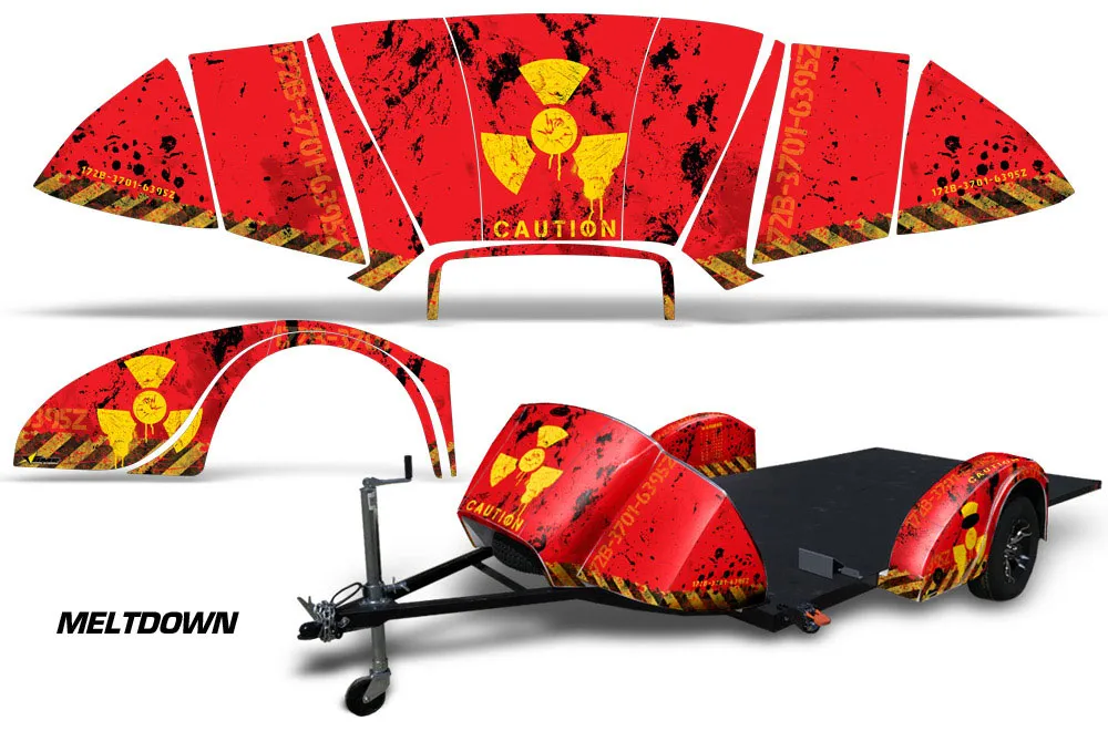 Ultimate Slingshot Trailer Custom Graphic Kit - All Years