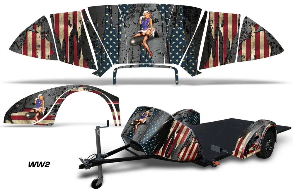 Ultimate Slingshot Trailer Custom Graphic Kit - All Years