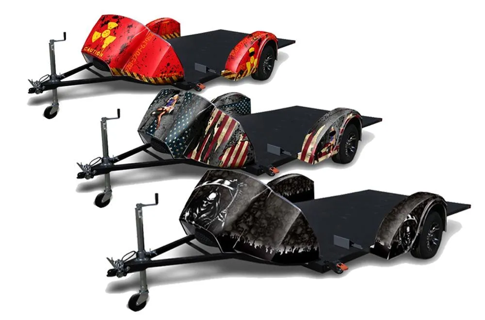 Ultimate Slingshot Trailer Custom Graphic Kit - All Years