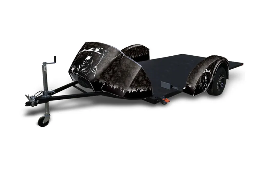 Ultimate Slingshot Trailer Graphic Kit - All Years Reaper Black