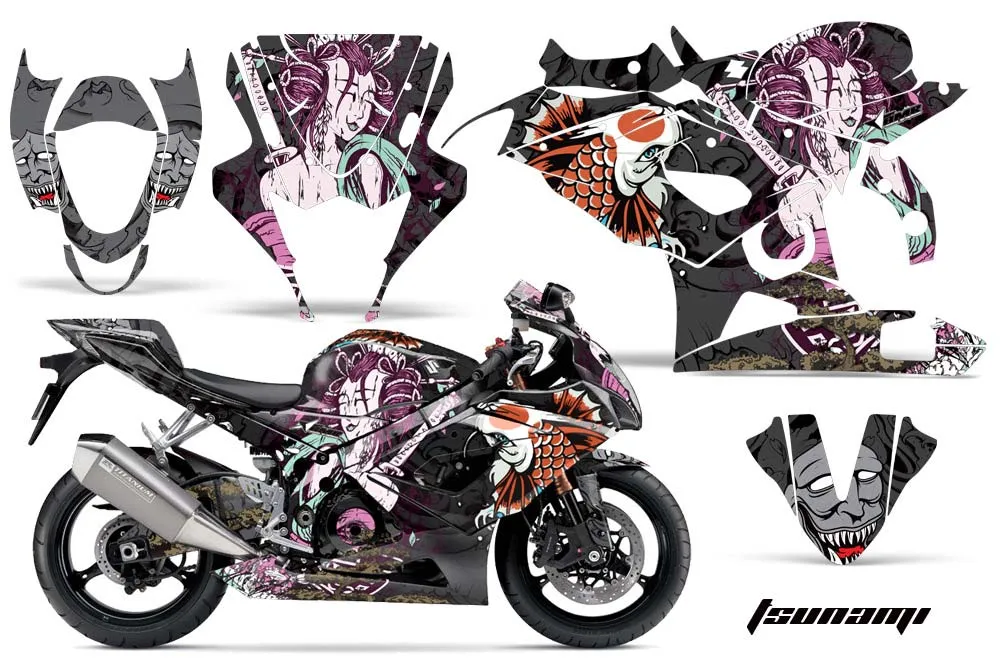 Suzuki GSXR 1000 Custom Graphic Kit - 2005-2006