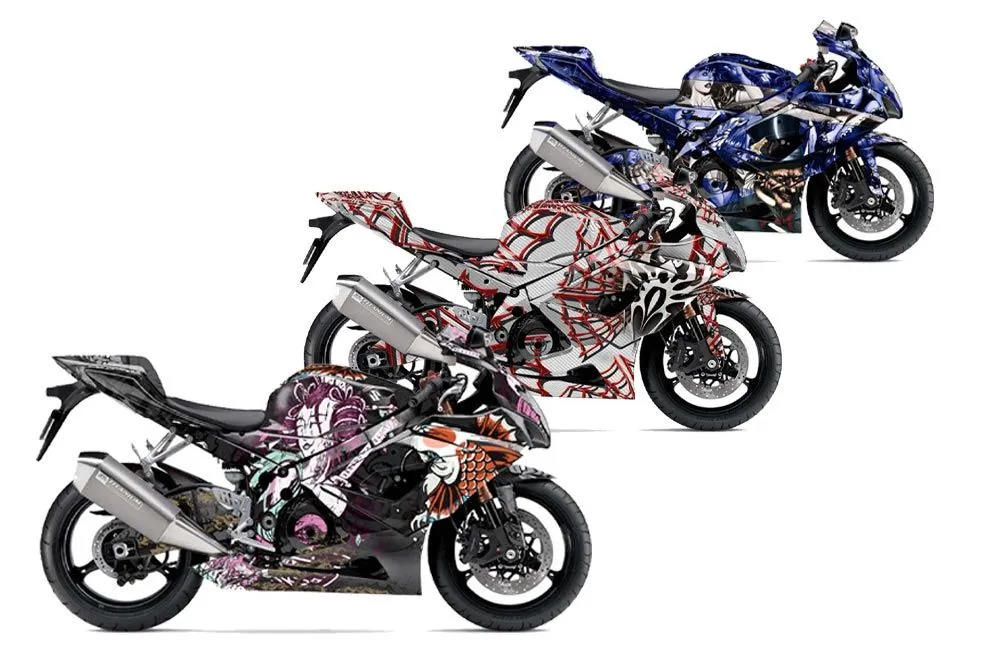 Suzuki GSXR 1000 Custom Graphic Kit - 2005-2006