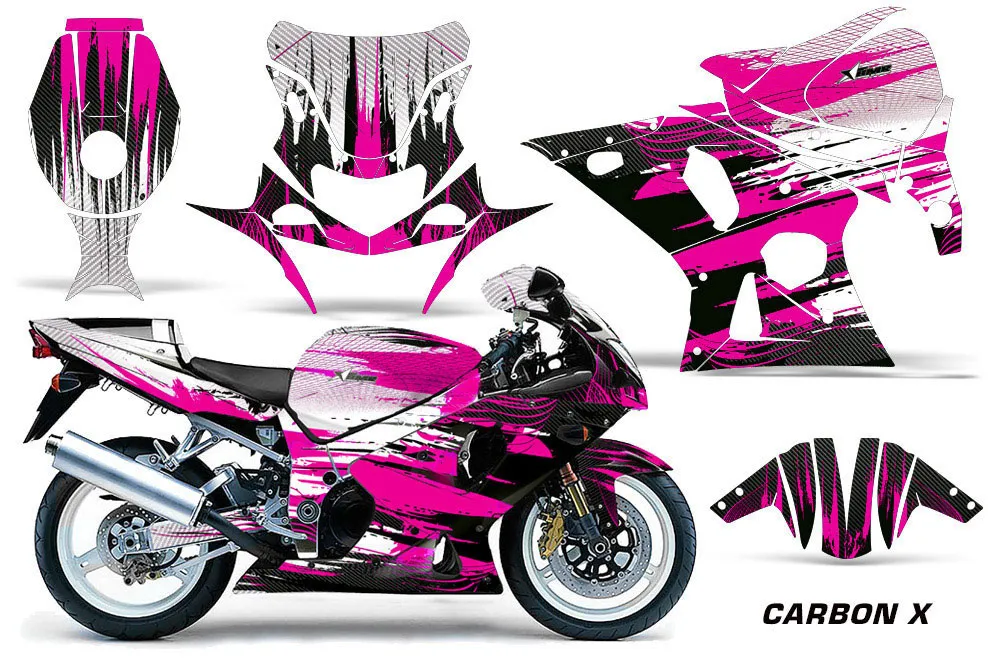 Suzuki GSXR 1000 Street Bike Custom Graphic Kit - 2001-2002