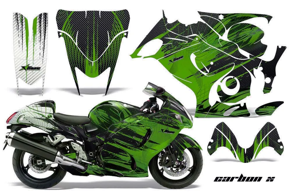Suzuki GSXR 1300 Hayabusa Custom Graphic Kit - 2008-2020