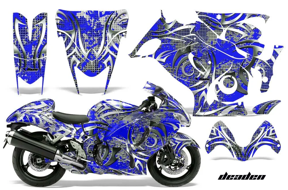 Suzuki GSXR 1300 Hayabusa Custom Graphic Kit - 2008-2020