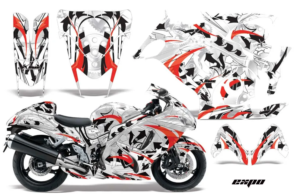 Suzuki GSXR 1300 Hayabusa Custom Graphic Kit - 2008-2020