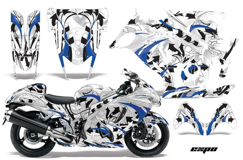 Suzuki GSXR 1300 Hayabusa Custom Graphic Kit - 2008-2020