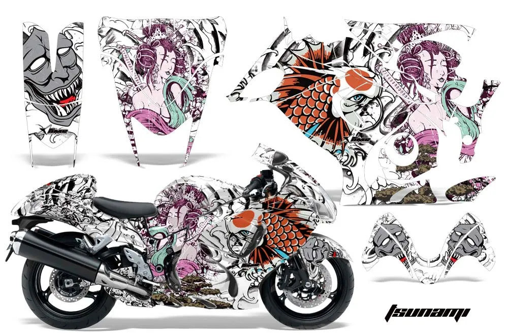 Suzuki GSXR 1300 Hayabusa Custom Graphic Kit - 2008-2020