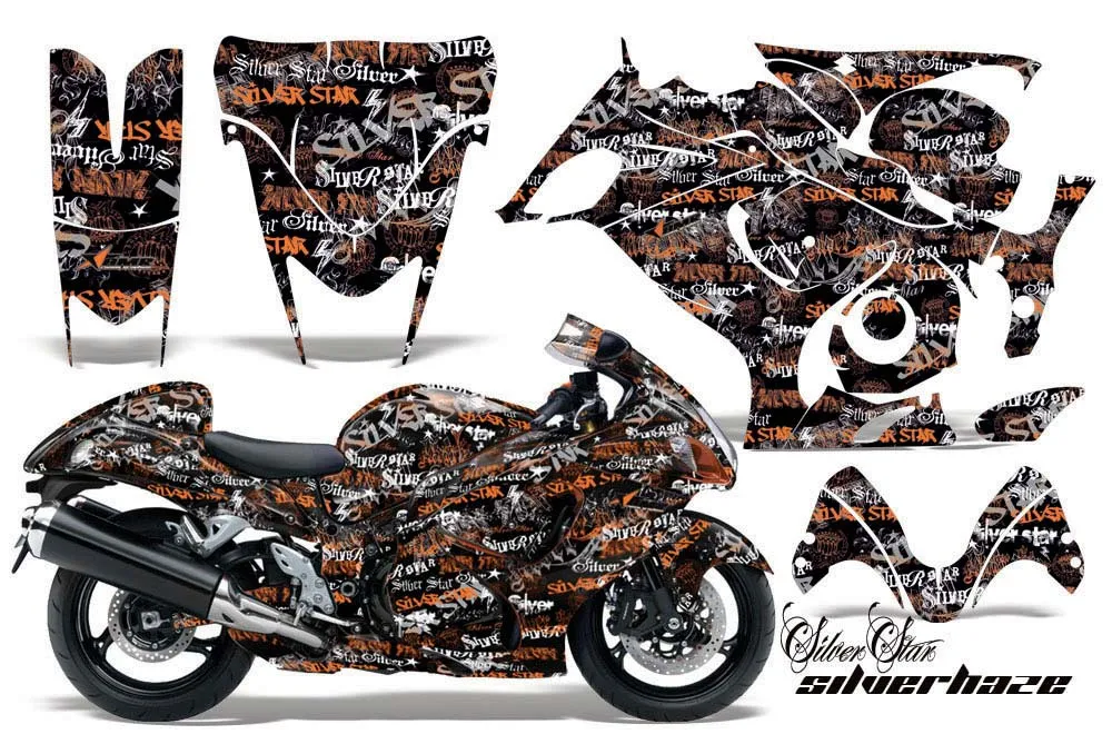 Suzuki GSXR 1300 Hayabusa Custom Graphic Kit - 2008-2020