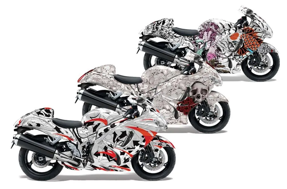 Suzuki GSXR 1300 Hayabusa Custom Graphic Kit - 2008-2020