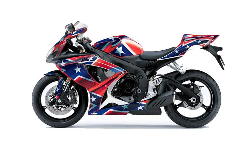 Suzuki GSXR 600 / 750 Graphic Kit - 2006-2007 Rebel