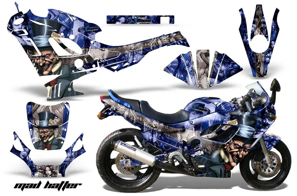 Suzuki GSXR 600F / 750F Katana Custom Graphic Kit - 1988-1997