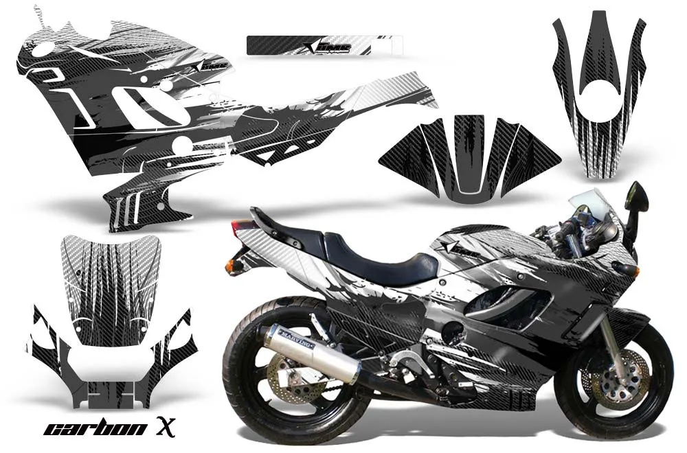 Suzuki GSXR 600F / 750F Katana Graphic Kit - 1988-1997 Carbon X Black
