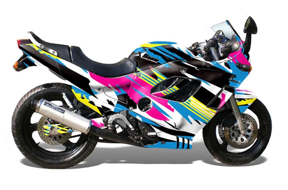 Suzuki GSXR 600F / 750F Katana Graphic Kit - 1988-1997 Flashback