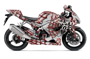 Suzuki GSXR 1000 Graphic Kit - 2005-2006 Widow Maker Red