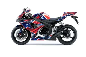 Suzuki GSXR 600 / 750 Graphic Kit - 2006-2007 Rebel