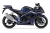 Suzuki GSXR 1000 Graphic Kit - 2005-2006 Butterflies Blue