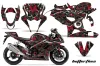 Suzuki GSXR 1000 Graphic Kit - 2005-2006 Butterflies Red