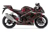 Suzuki GSXR 1000 Graphic Kit - 2005-2006 Butterflies Red